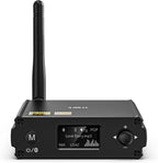 1Mii Receptor Bluetooth DS220 para estéreo doméstico, LDAC de alta resolución y adaptador de audio de alta fidelidad aptX HD con DAC audiófilo, salidas ópticas/RCA para sistema estéreo, amplificador