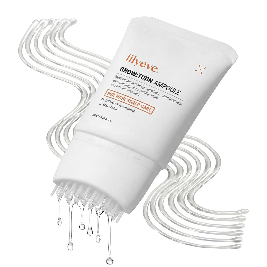 lilyeve GROWTURN Suero de Crecimiento Capilar con Cepillo Integrado...