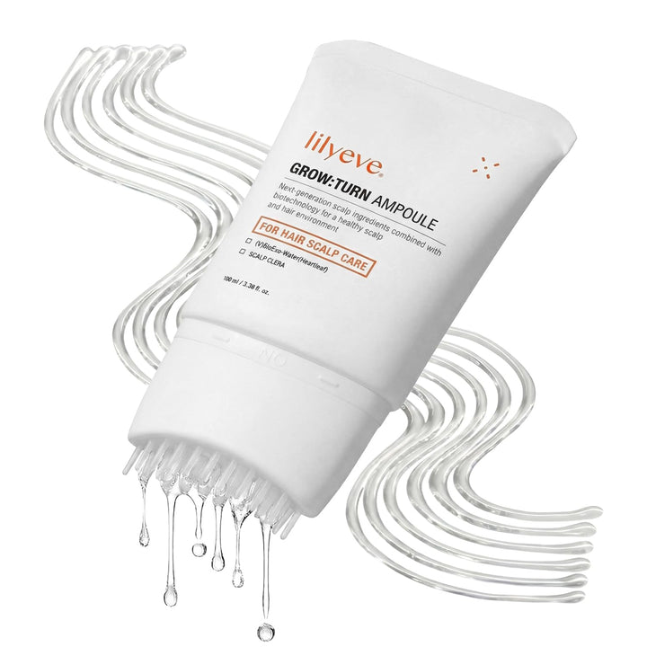 lilyeve GROWTURN Suero de Crecimiento Capilar con Cepillo Integrado...