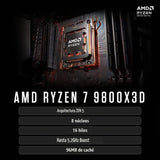 ZOTAC MEK PC para juegos, Ryzen 7 9800X3D, NVIDIA RTX 5080 16GB | D...