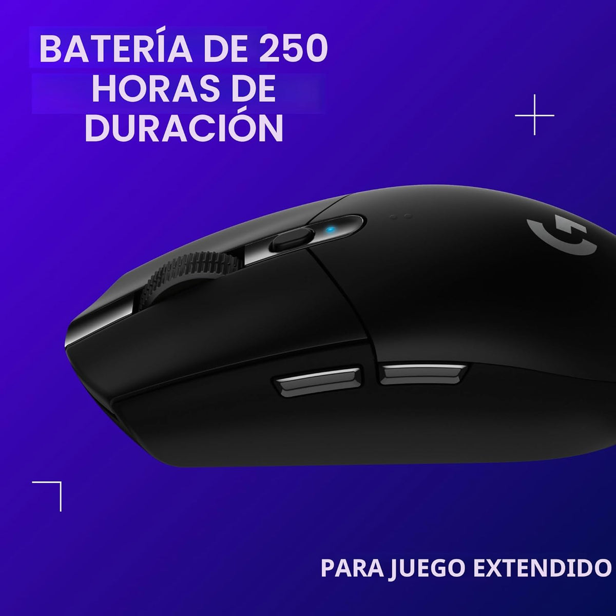Logitech G Ratón inalámbrico para juegos 305 Lightspeed - Negro