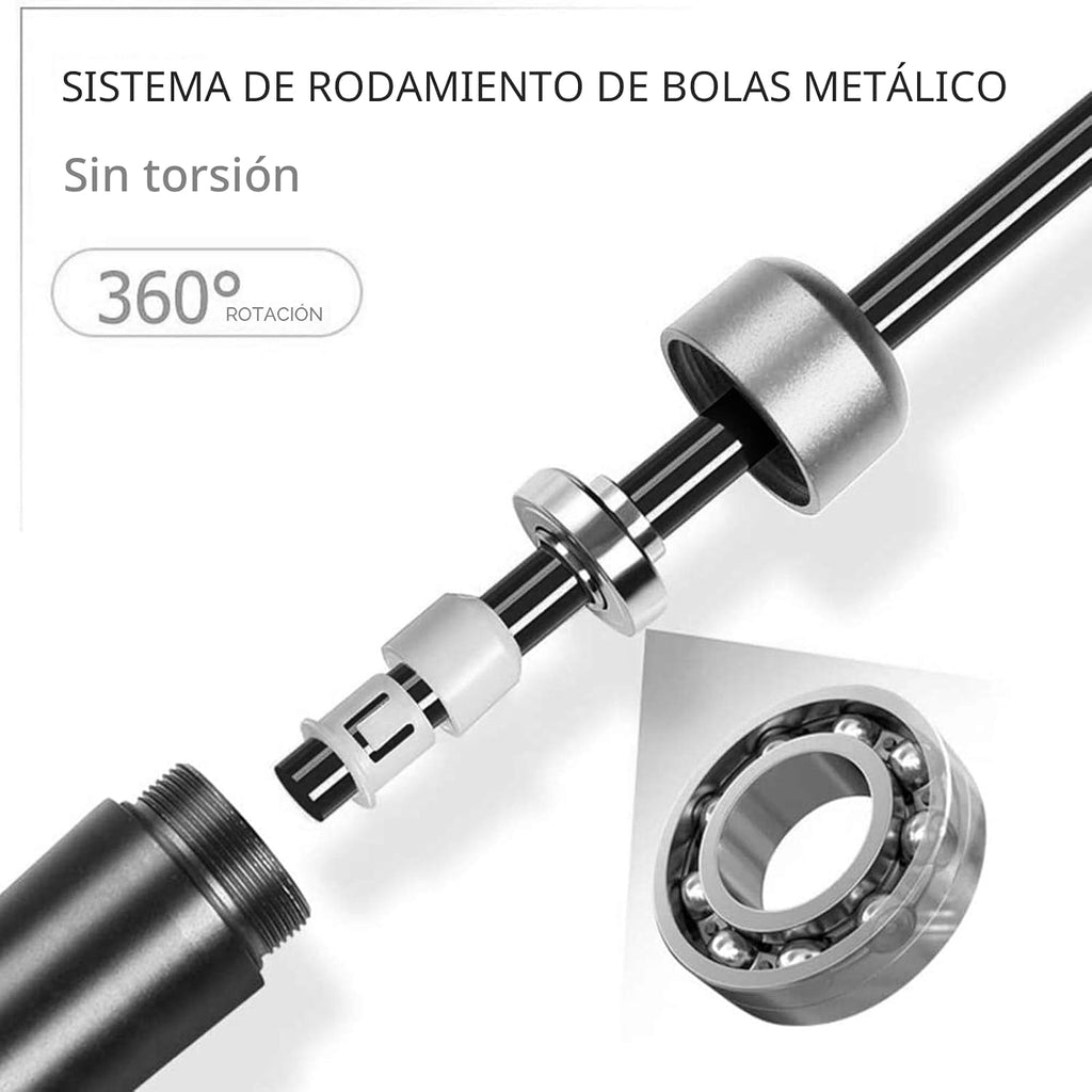 Redify Cuerda de saltar con peso para entrenamiento físico (1 libra), rodamiento de bolas sin enredos, cuerda de saltar de velocidad rápida para boxeo MMA, pérdida de peso, mango de aluminio, longitud