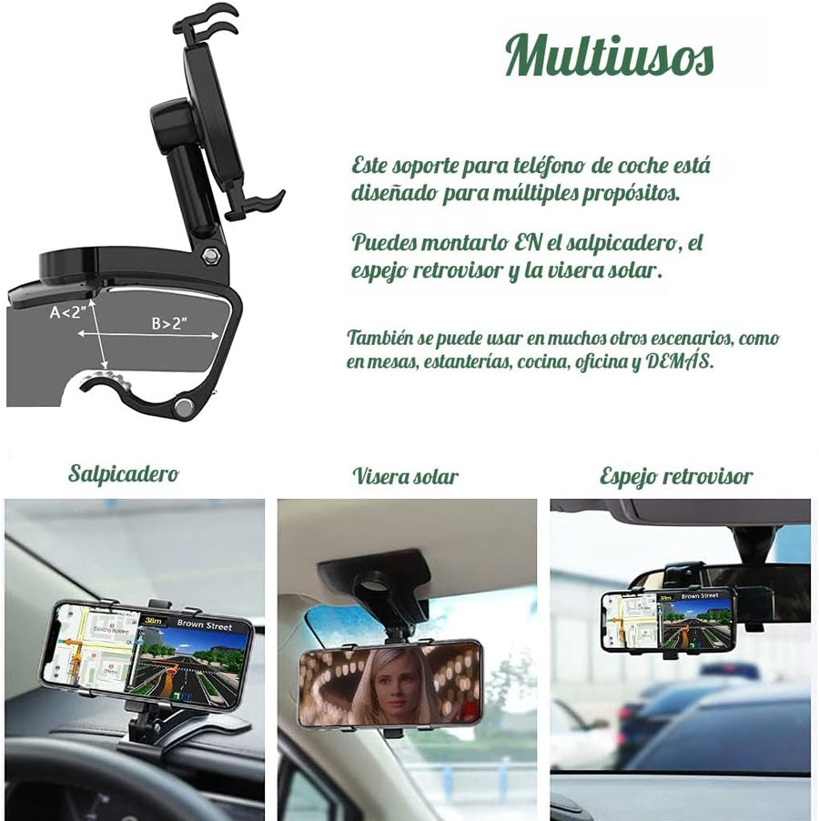 YAOKEEP Soporte universal para teléfono de automóvil