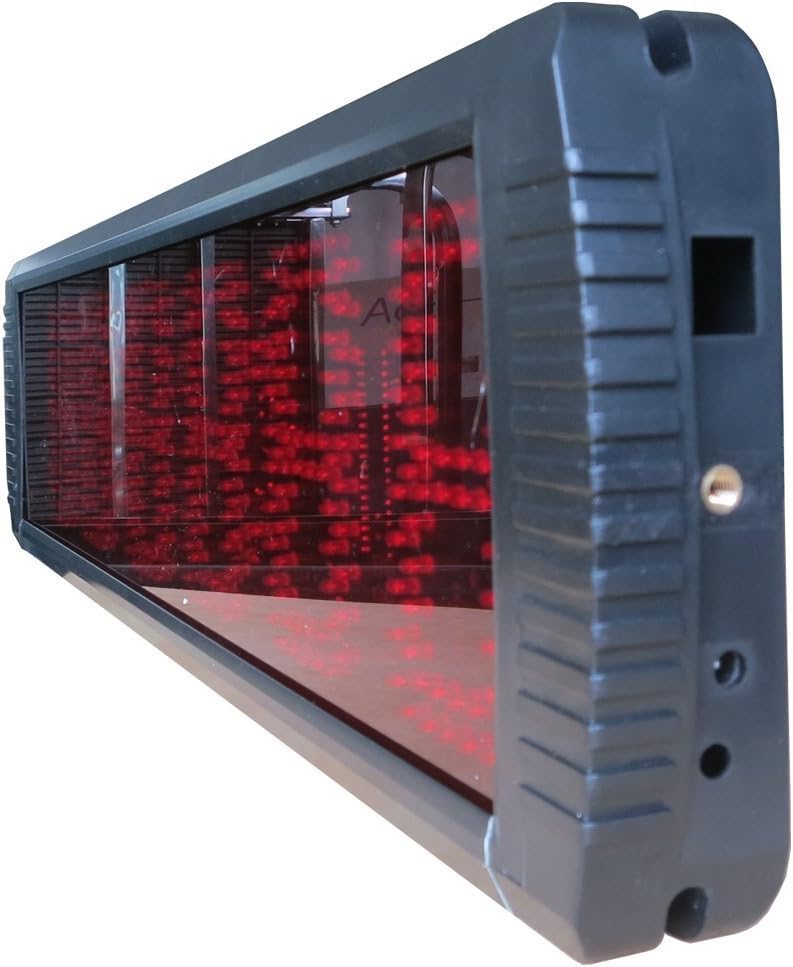 AZOOU 5 pulgadas de alto carácter solo echó un solo lado LED deporte reloj cuenta regresiva/hasta temporizador color rojo