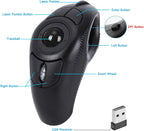 Welspo Ratón láser inalámbrico Trackball