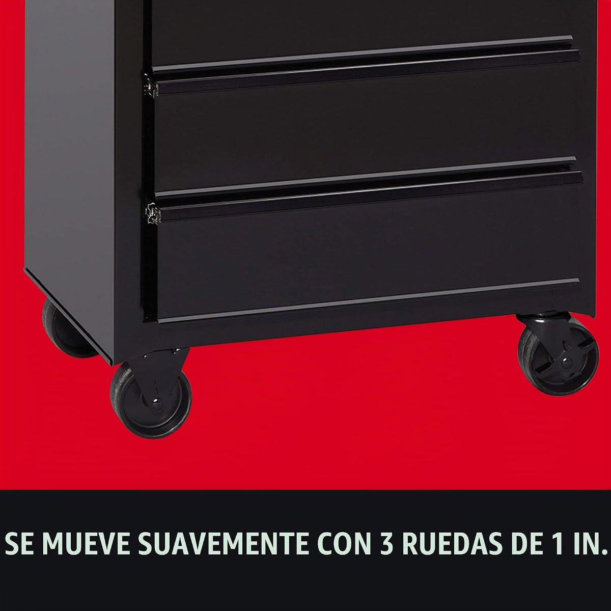 Craftsman - Cofre de herramientas con rollo de revestimiento para cajones, 26 pulgadas, 5 cajones, negro (CMST82763BK)