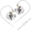 CCA CRA Monitor In-Ear, Auriculares IEM con Driver Dinámico de Diafragma, Cristal, Con Micrófono