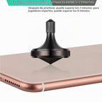 Giroscopio giratorio de metal de precisión, bien hecho de acero inoxidable, giro de larga duración que supera los 8 minutos, juguete de escritorio EDC, equilibrio perfecto, fácil de usar