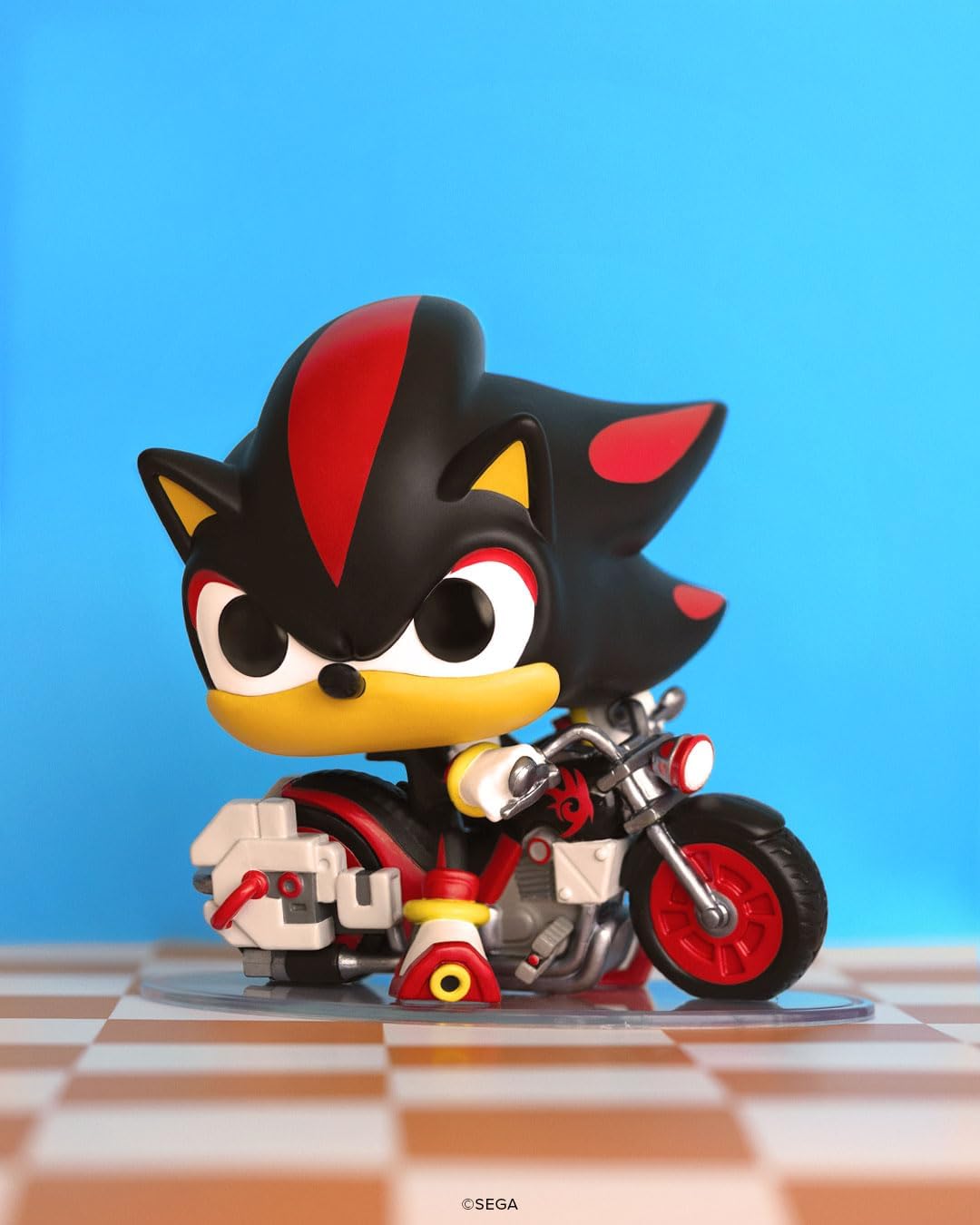 Funko Pop! Rides: Sonic the Hedgehog - Shadow on Dark Rider - Modern Sonic - Figura de vinilo coleccionable - Idea de regalo - Producto oficial - Juguetes para niños y adultos - Fans de videojuegos
