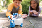 4M Robot Green Science Rover - Kit de construcción STEM híbrido de batería