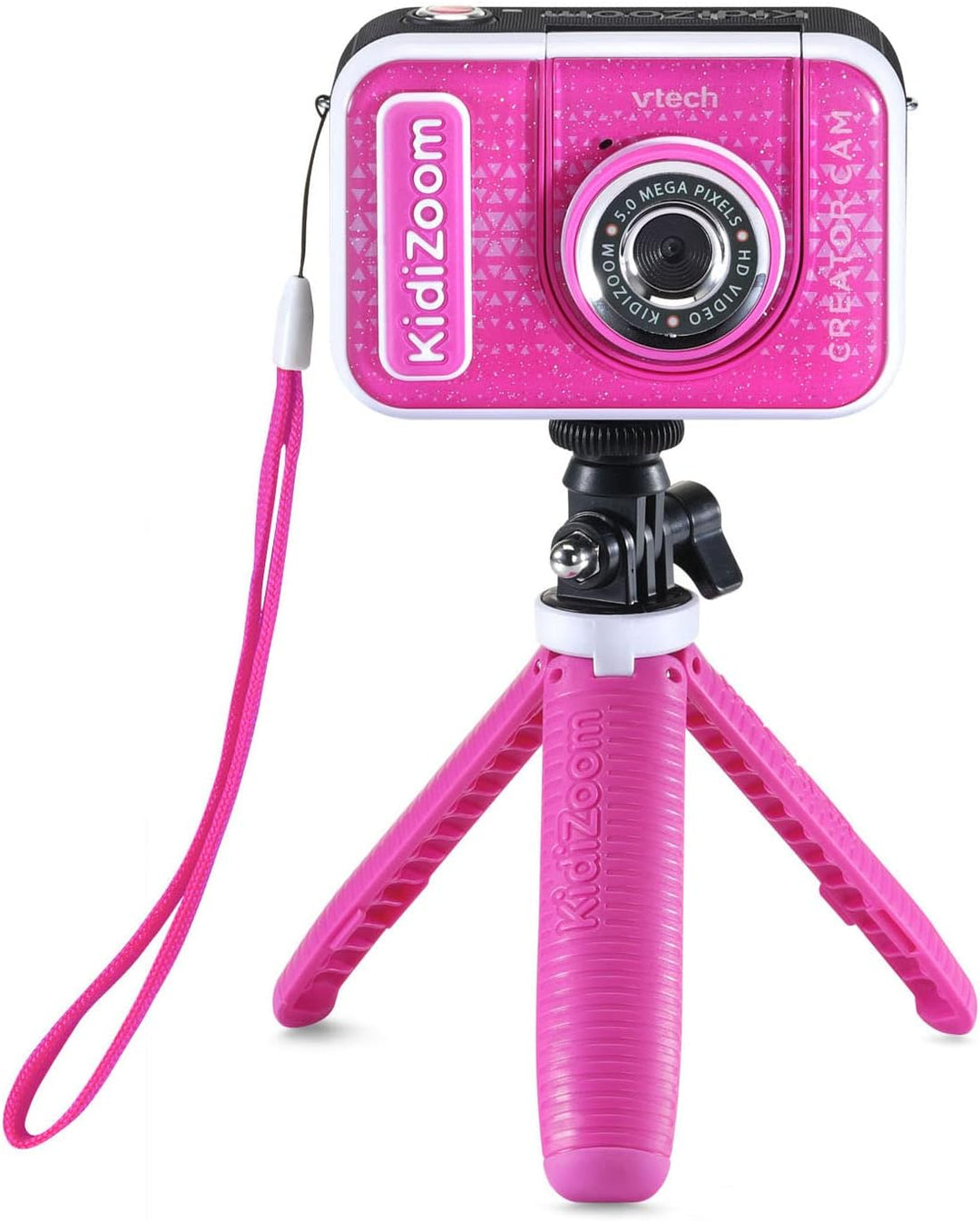 VTech KidiZoom Creator Cam, Rosa con Brillantina