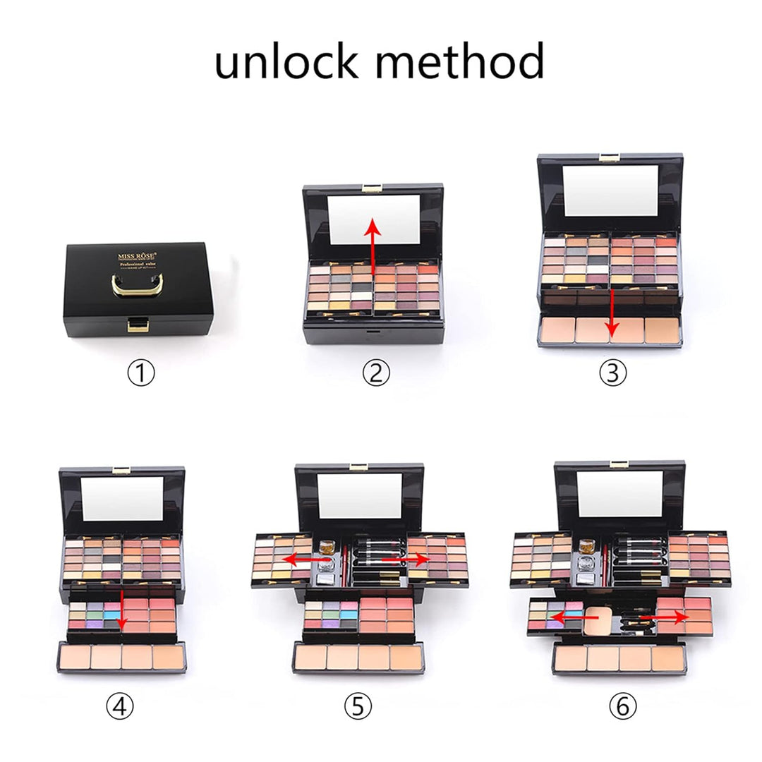 Pure Vie Juego de maquillaje todo en uno de 54 colores para regalo...