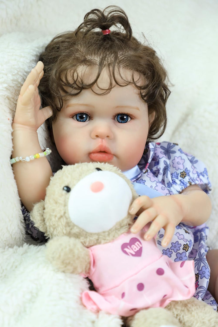 SCOM Muñecas Reborn Reallife para Niñas con Accesorios - Muñeca de...