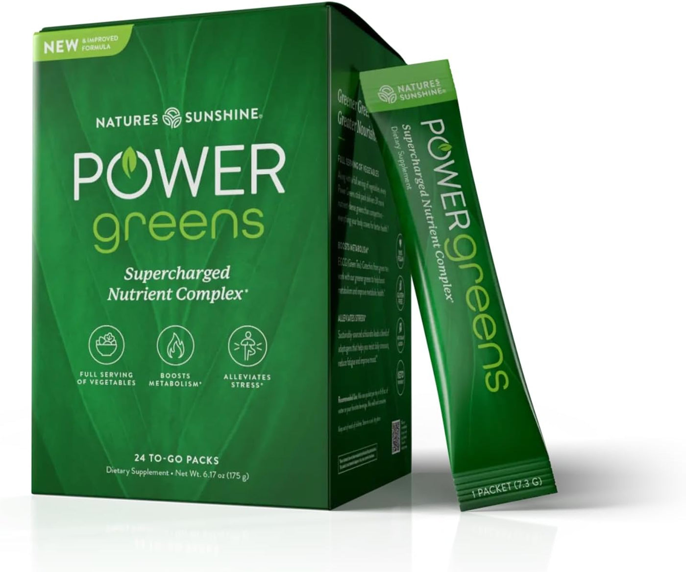 Nature's Sunshine Power Greens - Wholefood Performance Greens (...