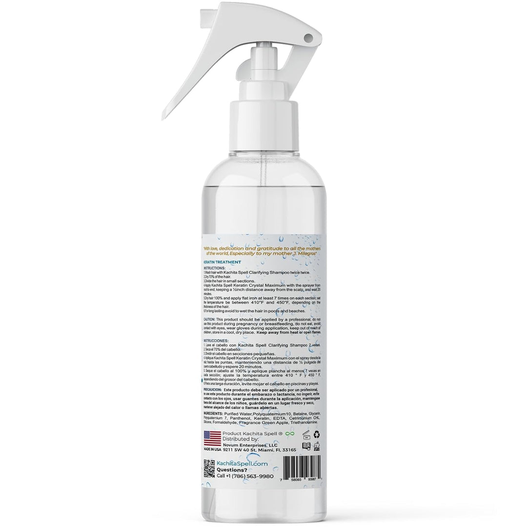 Kachita Spell Keratin Crystal Maximum 20 Minute Express - Aerosol p...
