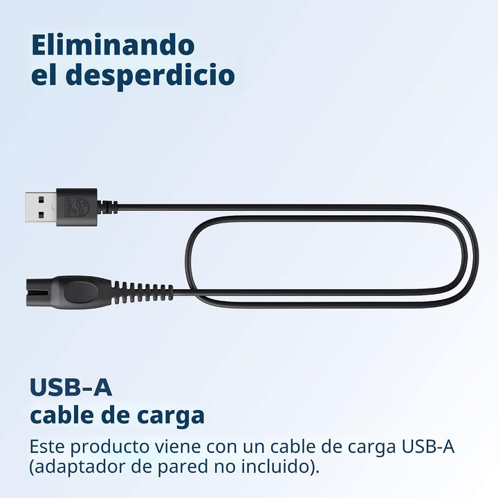 Philips Norelco Shaver 3000 Series, afeitadora eléctrica en seco y...