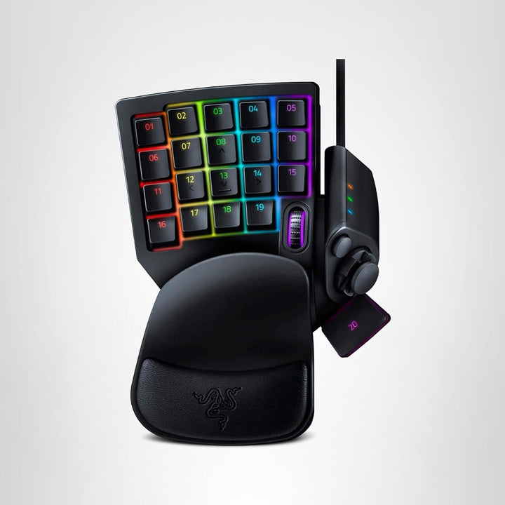 Razer Teclado de juegos Tartarus V2: Interruptores de teclas de mem...