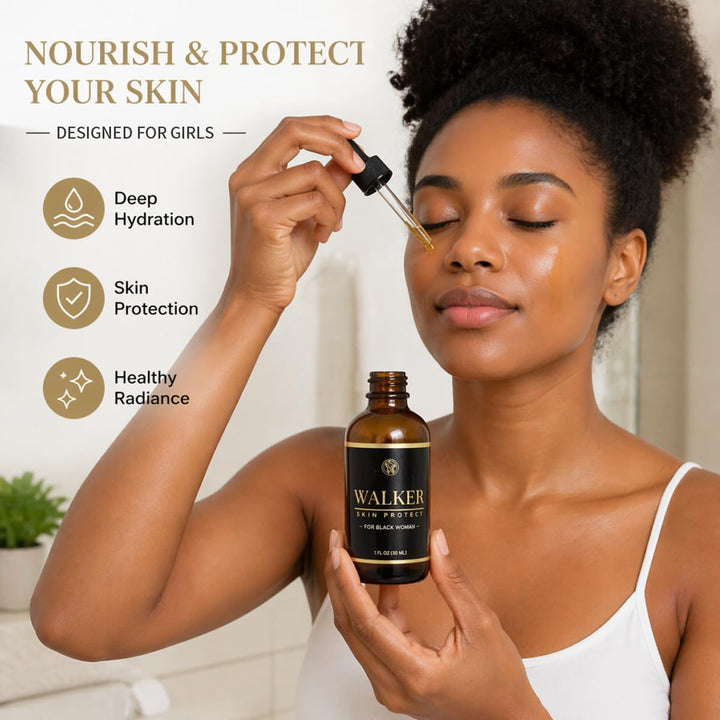 Walker Skin Protect Serum: Suero facial reafirmante natural\u2014Te...