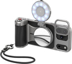 TELESIN Master Grip con luz C03 Selfie universal para iPhone/MagSafe