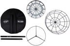 MVP Disc Sports Black Hole Lite - Cesta para golf de disco de 24 cadenas con bolsa de transporte