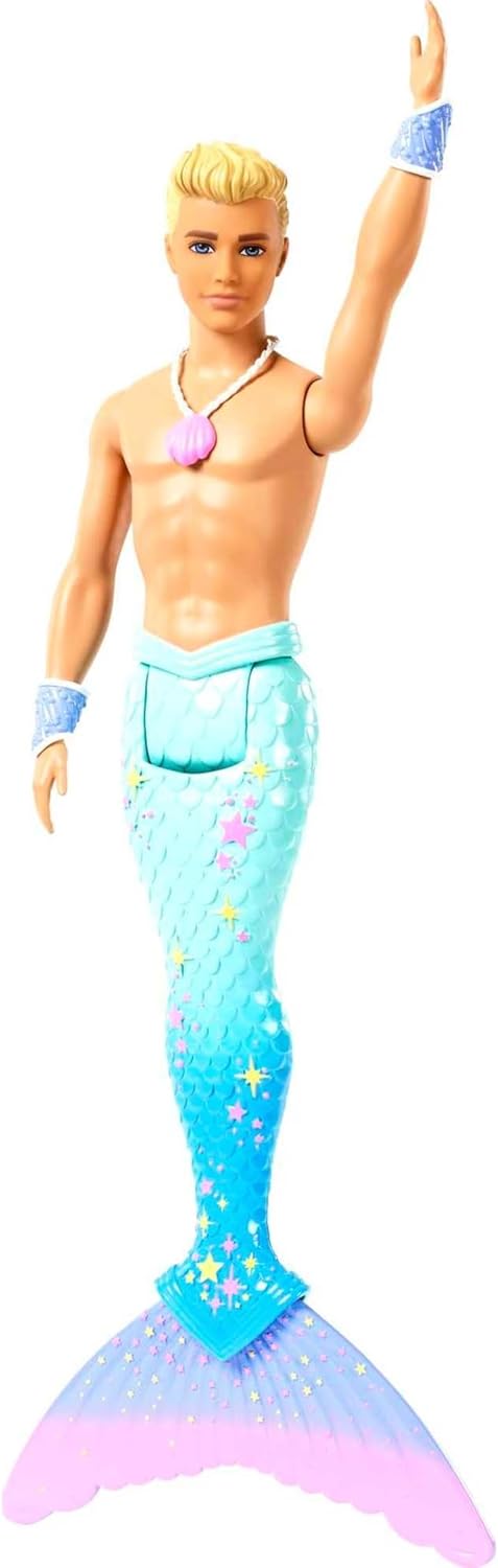 Barbie Dreamtopia - Muñeca Merman, aproximadamente 12 pulgadas con...