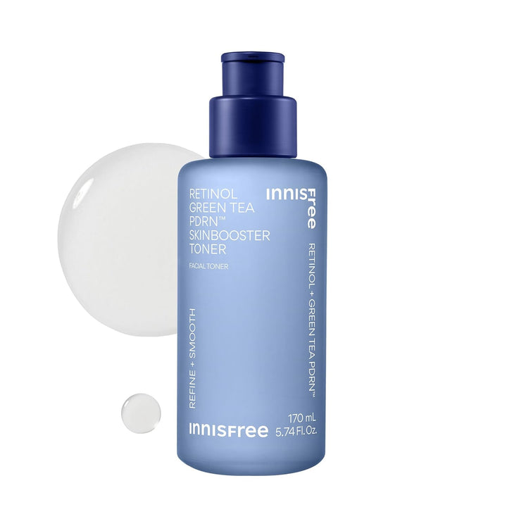 innisfree Tónico PDRN de té verde retinol para piel de vidrio, líne...