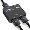 OREI Interruptor HDMI 2.1 de 2 puertos 8K, 8K a 60Hz, 4K a 120Hz