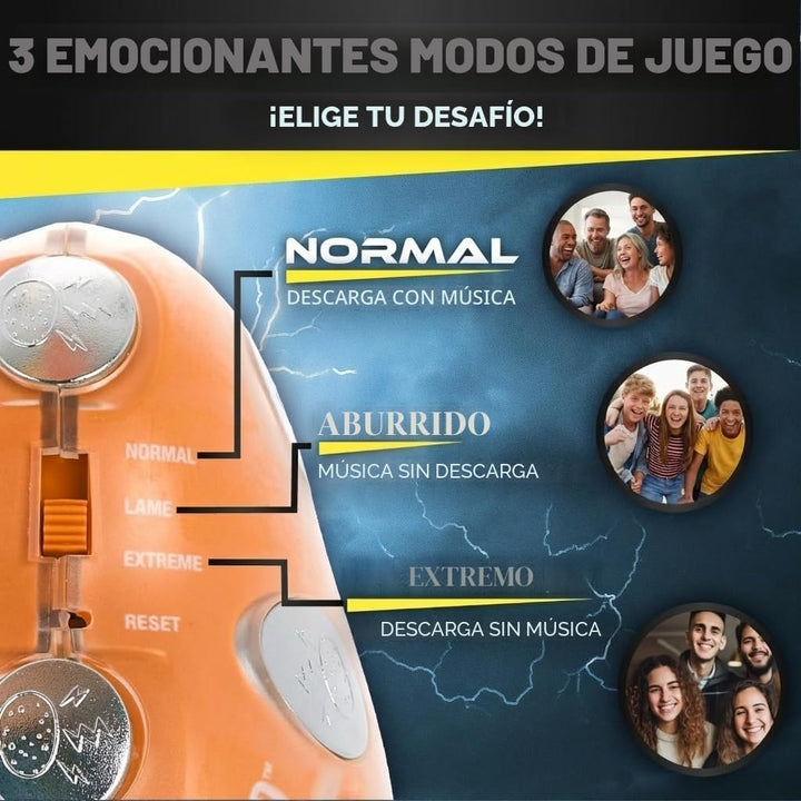 Juego de fiesta Shocktato de Stormwired - El divertido juego de pat...