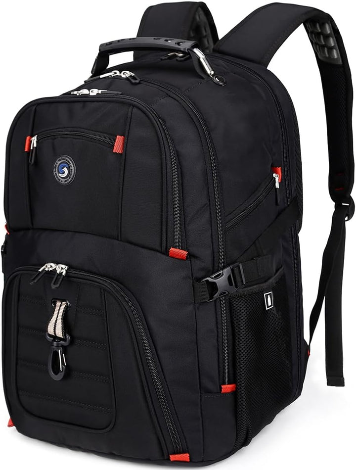 SHRRADOO Mochila de viaje extra grande para laptop de 50L con puert...