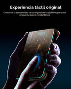 Spigen GlasTR EZ FIT Pro - Protector de pantalla de privacidad para iPhone