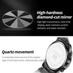 OLEVS Reloj para Hombres Clásico de Negocios en Acero Inoxidable Reloj para Hombre