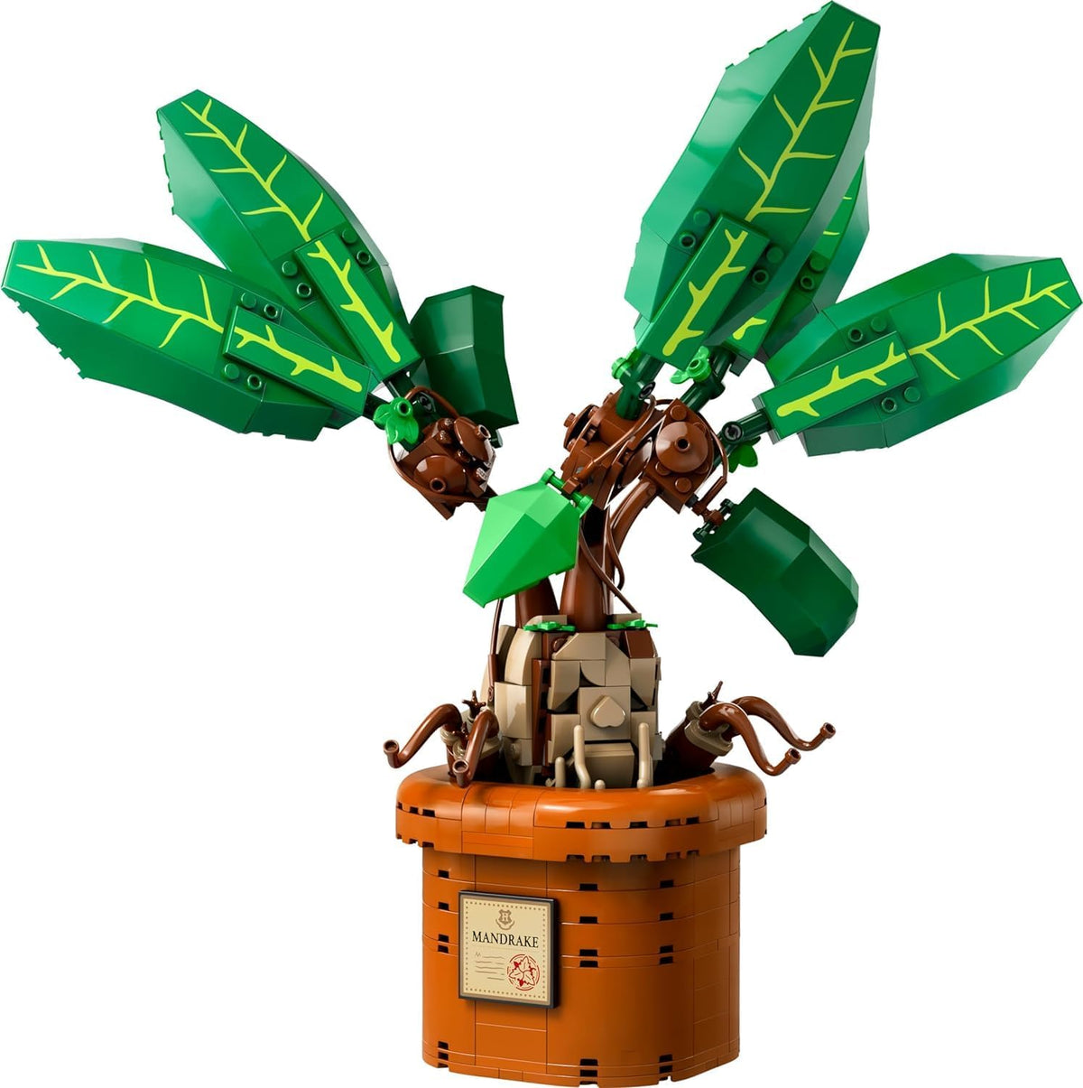 LEGO 76433 - Figura de mandrágora y maceta de Harry Potter