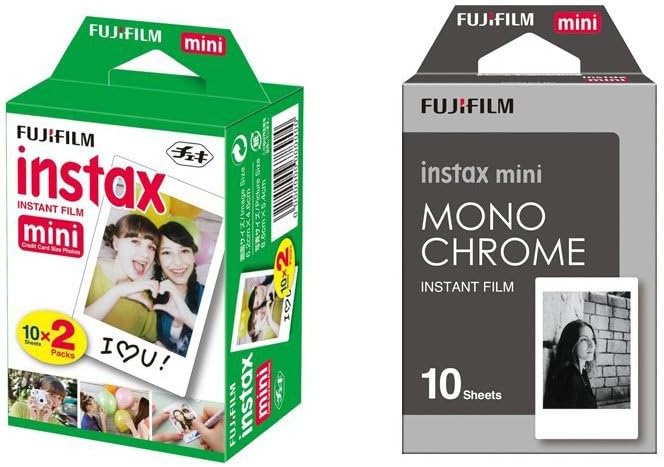 Fujifilm Instax Mini - Juego de 2 paquetes de película instantánea,...