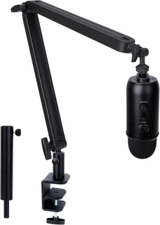 Blue Yeti - Brazo Boom con tubo de extensión, brazo de micrófono co...