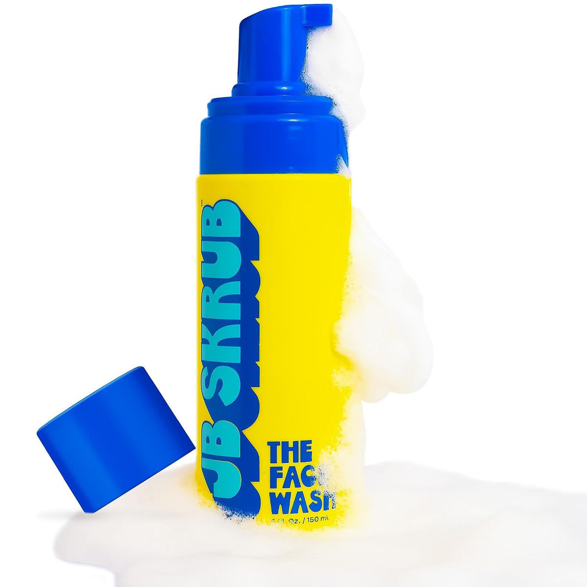 JB SKRUB The Face Wash - Limpiador facial suave para niños, adolesc...