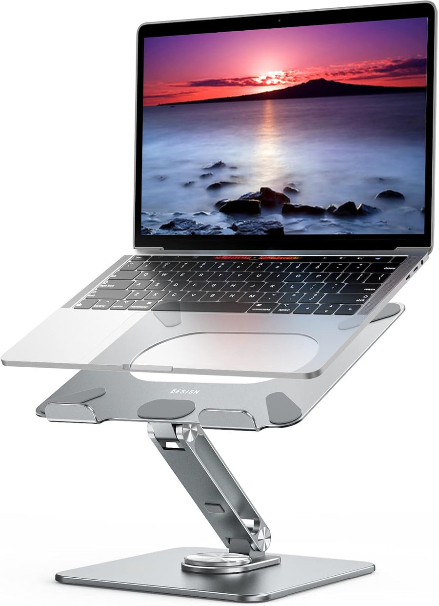 BESIGN LSX7 - Soporte para laptop con base giratoria de 360°, sopor...