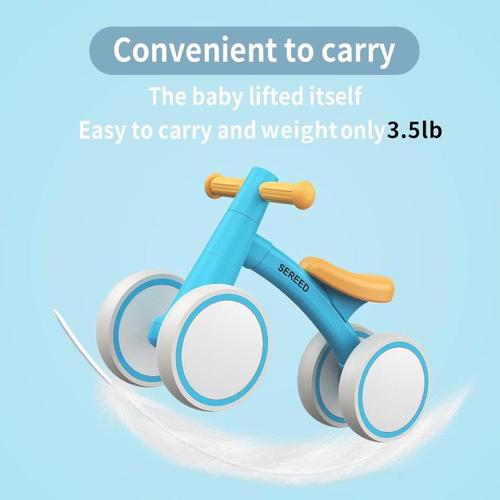 SEREED - Bicicleta de equilibrio para bebés de 1 año, niños y niñas...