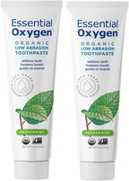 Essential Oxygen Pasta dental orgánica certificada BR, 4 Ounce (Paquete de 2)