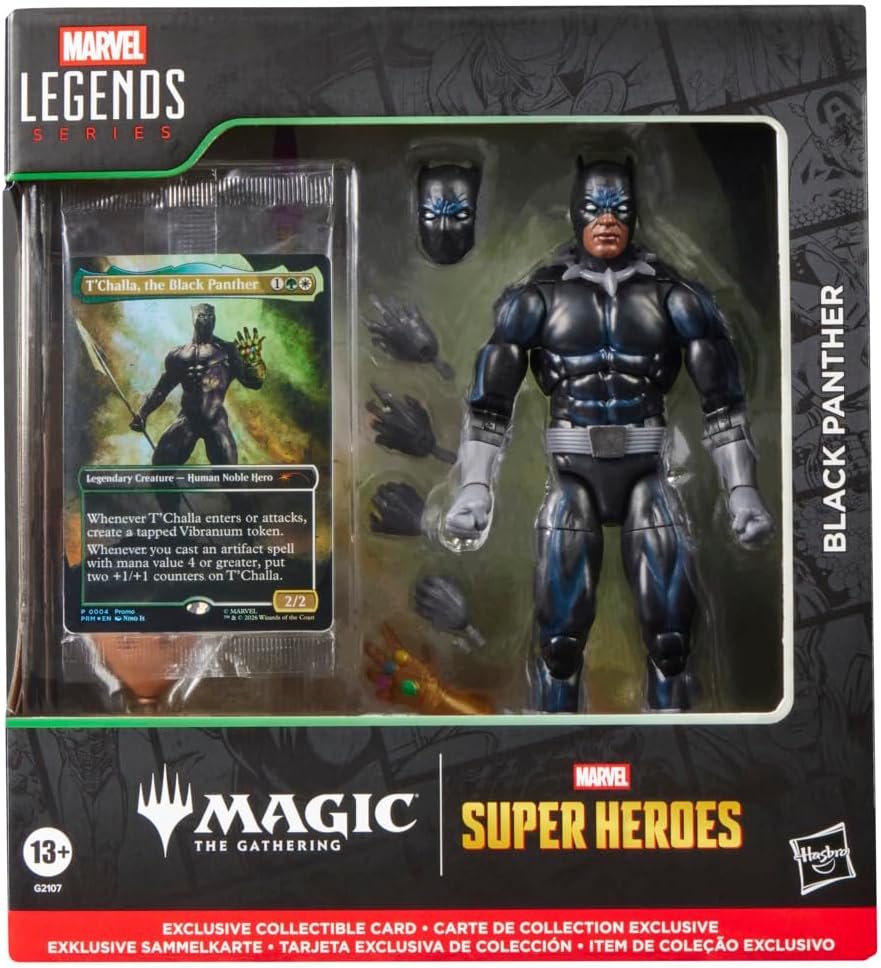 Marvel Legends Series Magic: Gathering negro Panther (exclusivo de