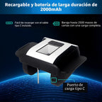 ShuffleBox Barajador automático de tarjetas S1 con batería incorporada recargable de 2000 mAh, máquina barajadora ultra silenciosa de 2 cubiertas