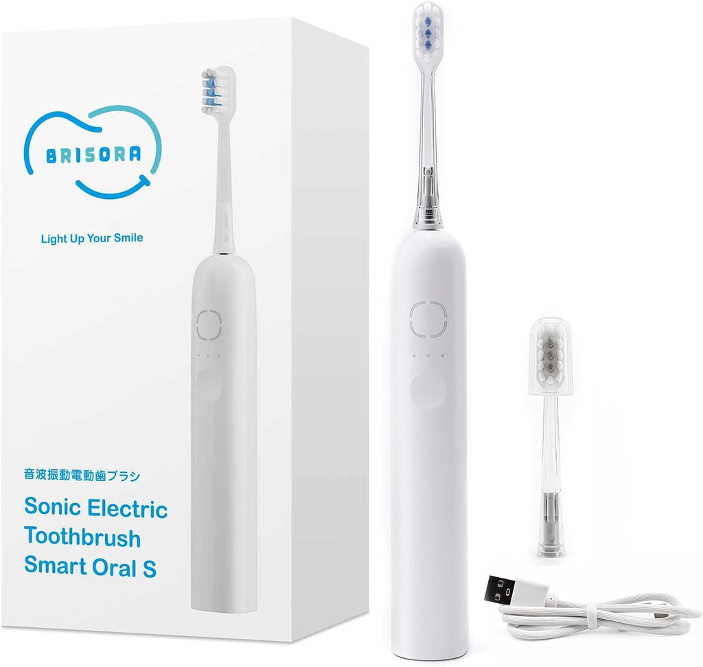 Cepillo de dientes eléctrico Sonic para adultos, batería de 180