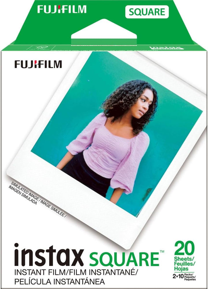 Fujifilm Película Instax Square Twin Pack - 20 exposiciones