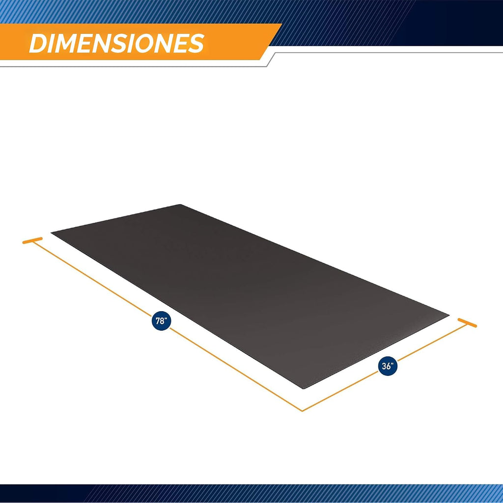 Marcy Esterilla de Equipo de Fitness y Protector de Suelo Compatible con Cintas de Correr, Elípticas, Bicicletas Estáticas, Bicicletas Estacionarias y Accesorios