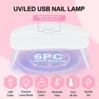 Kit de uñas acrílicas para principiantes con todo profesional