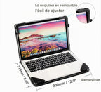 Berfea Funda protectora compatible con HP EliteBook 640 G10 G9