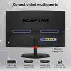 Sceptre Nuevo Monitor Curvo para Juegos de 27 Pulgadas 1500R 100Hz...