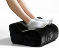 Lámpara Reposapiés para debajo del escritorio en el trabajo, se utiliza para apoyar los pies (negro, 001)