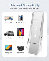 GARMESE Unidad flash SSD USB C de 256 GB de hasta 450 MB\/s USB 3.2...