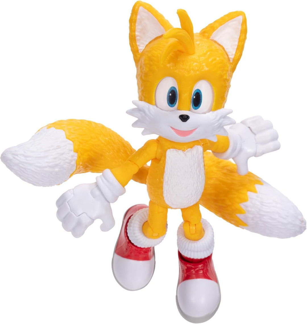 Figuras de Acción de la Película Sonic 3 de 5 Pulgadas Tails Figura...