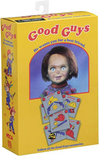 Figura de acción de Chucky en escala, 4 pulgadas, marca NECA
